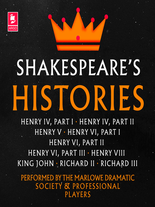 Title details for Shakespeare, The Histories by William Shakespeare - Available